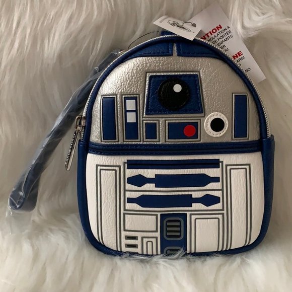 DISNEY X Loungefly Star Wars R2-D2 Wristlet - Picture 2 of 5